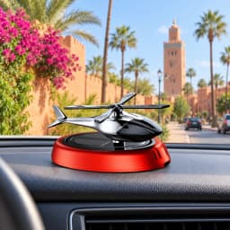 صورة 2 لـ معطر شمسي للسيارة
